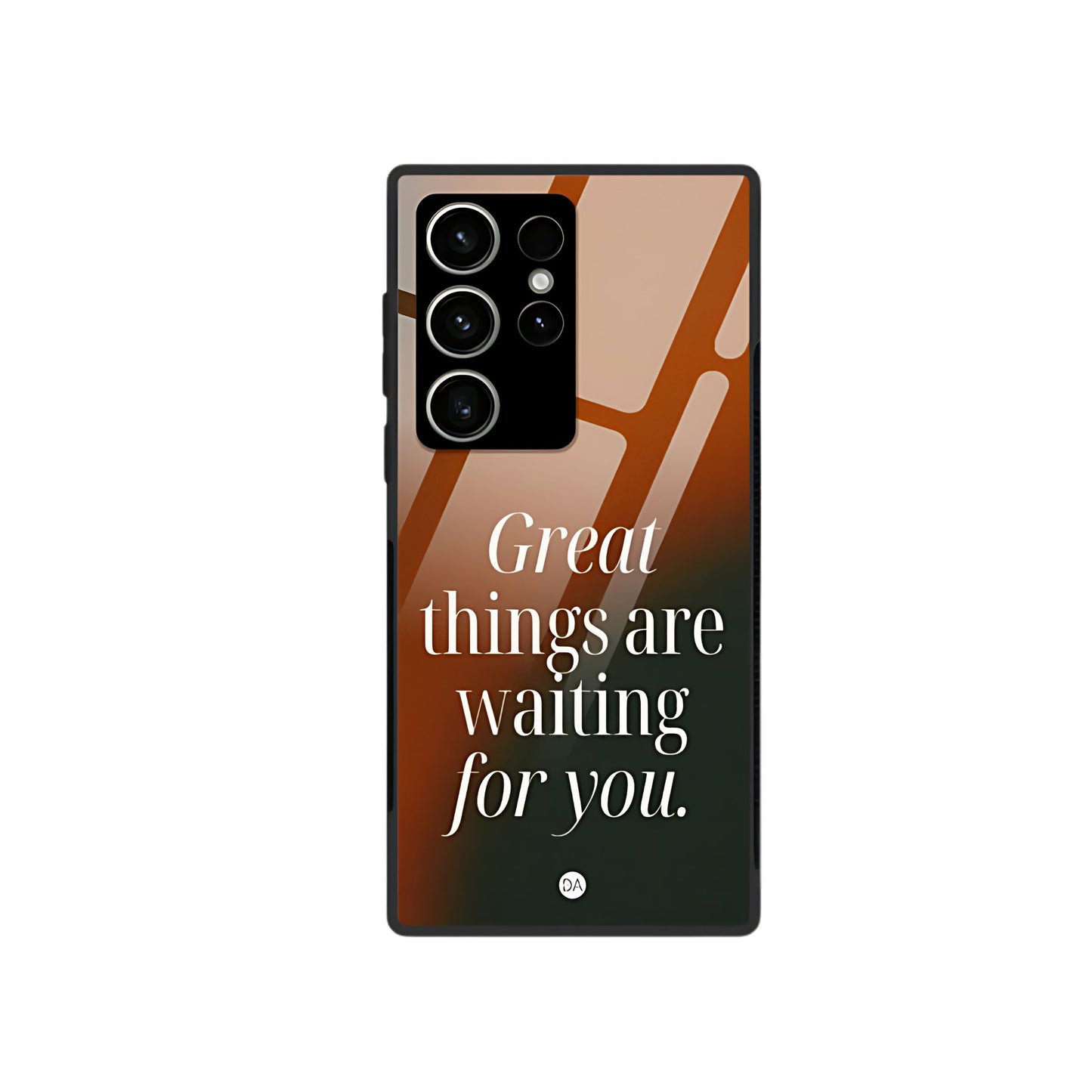 Great Things Are waiting Design Case For Samsung