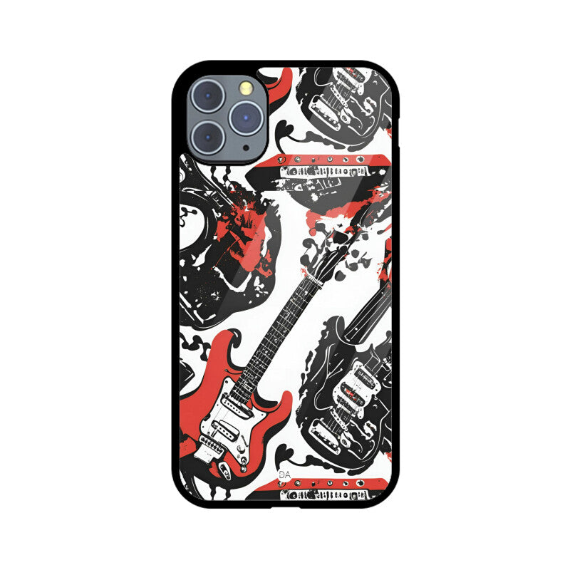 Electric Guitar Design Case Cover For iPhone | Dhukeri Arts