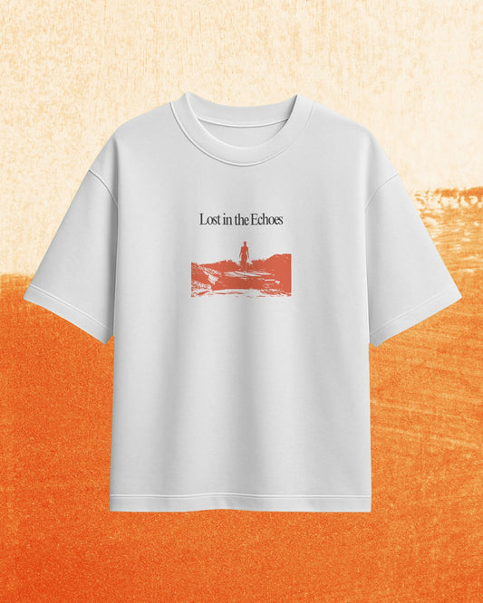 Lost in the Echoes Premium Oversized Tshirt