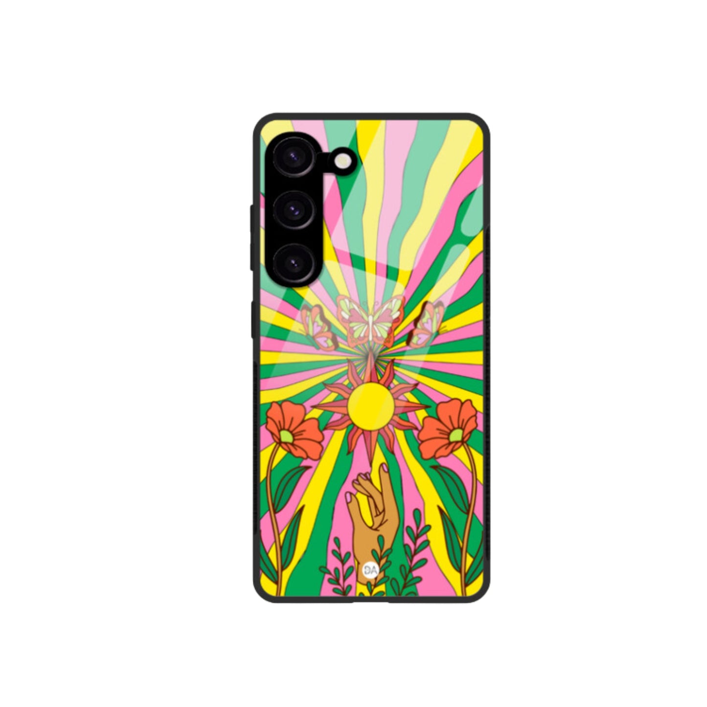 Butterflies In The Sun Design Case Cover For Samsung | Dhukeri Arts