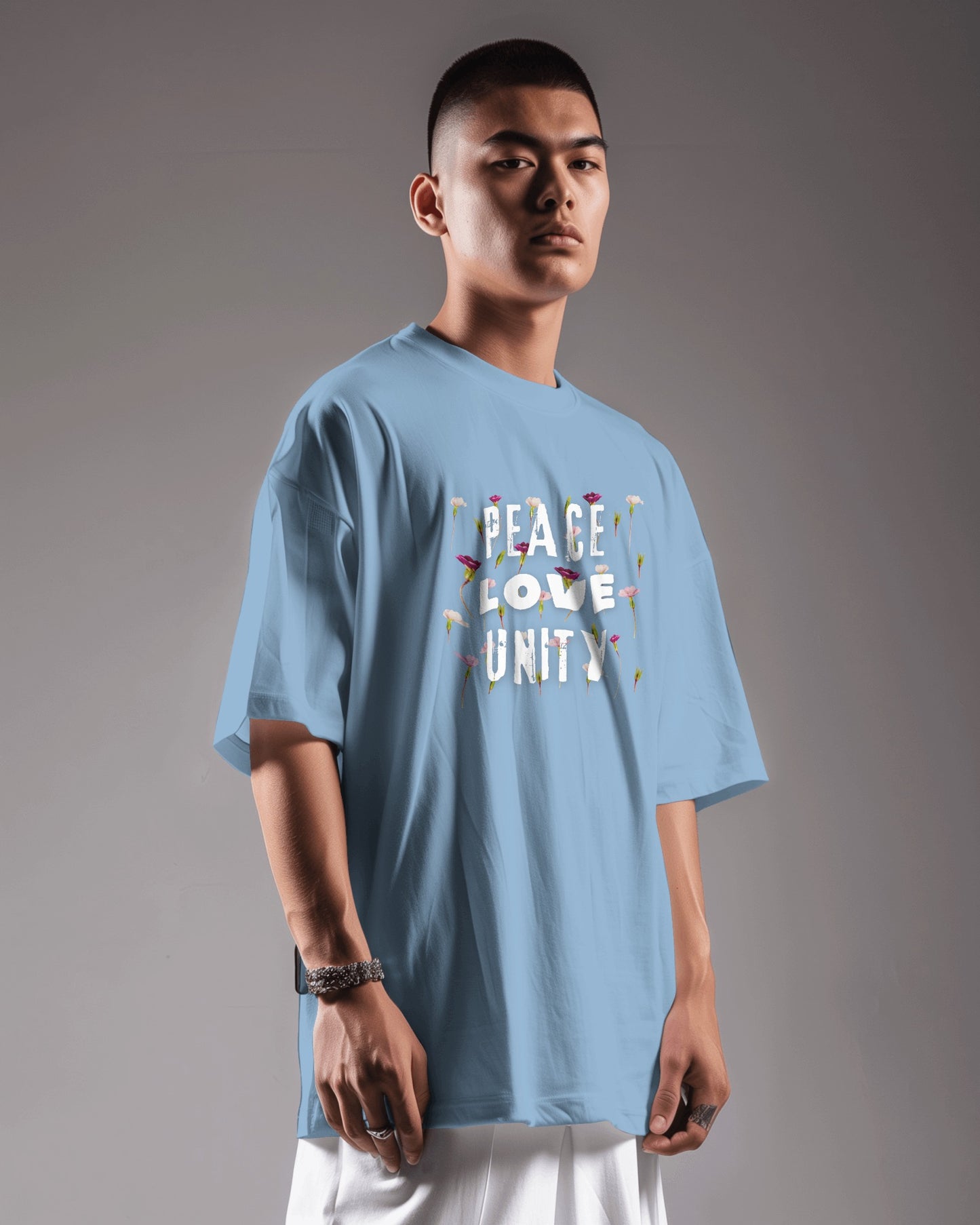 Peace Love Unity Oversized Tshirt