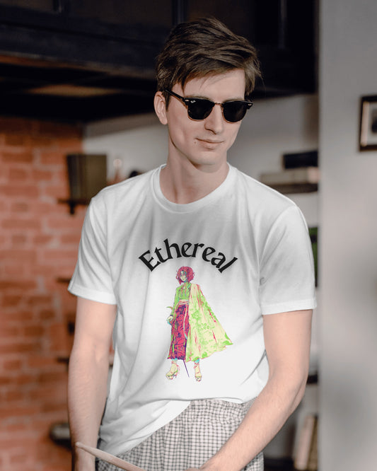 Ethereal WH Tshirt | Dhukeri Arts