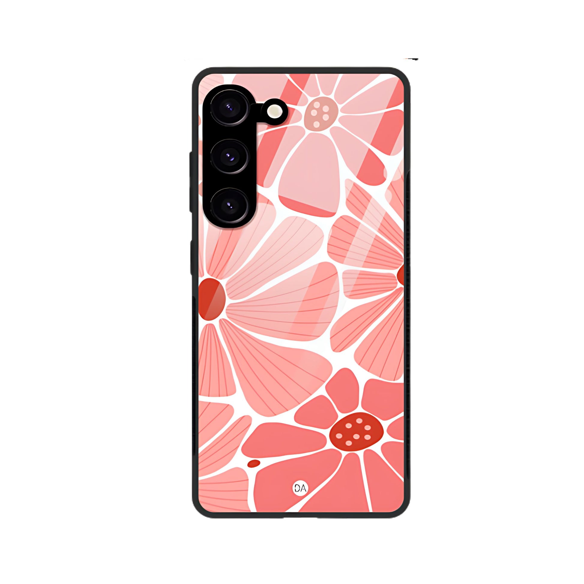 Flower Abstract Design Case Cover For Samsung