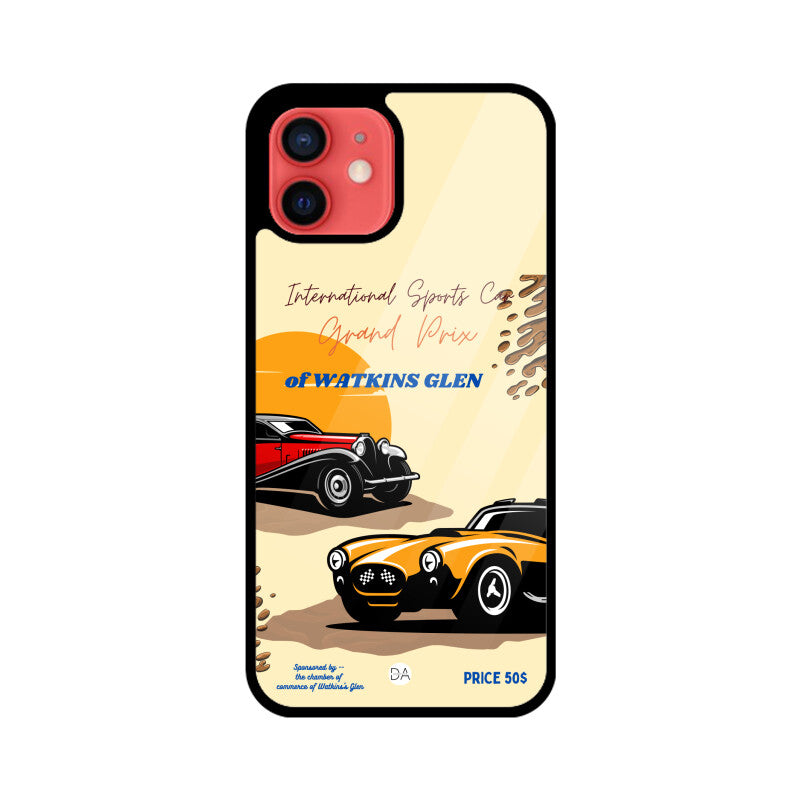 Int Grand Prix Beige Design Case For iPhone