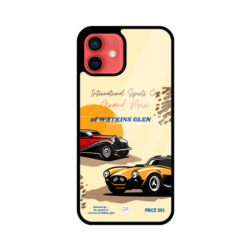 Int Grand Prix Beige Design Case For iPhone