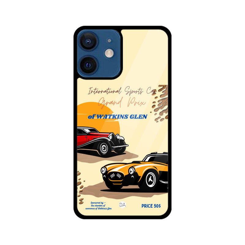 Int Grand Prix Beige Design Case For iPhone