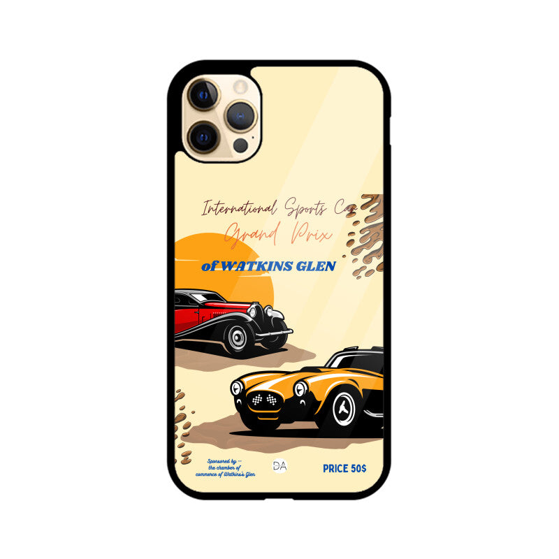 Int Grand Prix Beige Design Case For iPhone