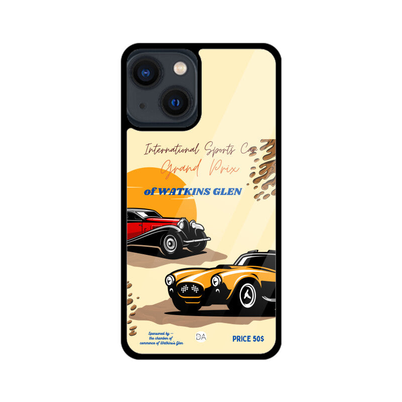 Int Grand Prix Beige Design Case For iPhone