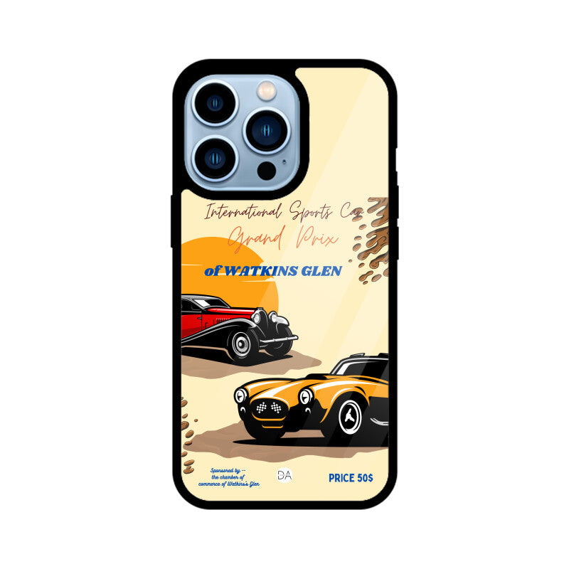 Int Grand Prix Beige Design Case For iPhone