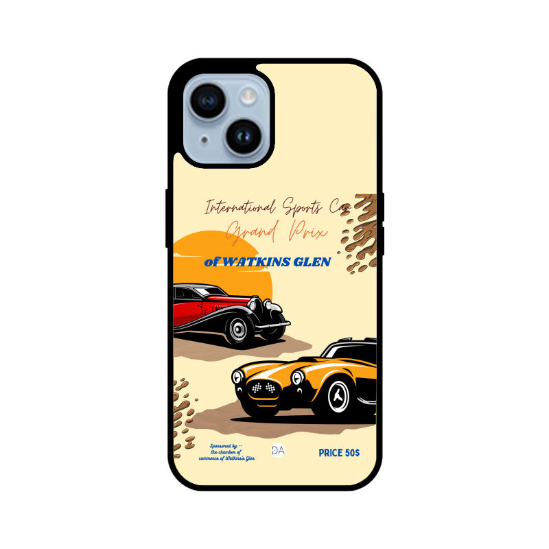 Int Grand Prix Beige Design Case For iPhone