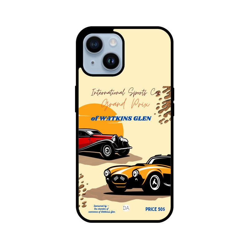 Int Grand Prix Beige Design Case For iPhone