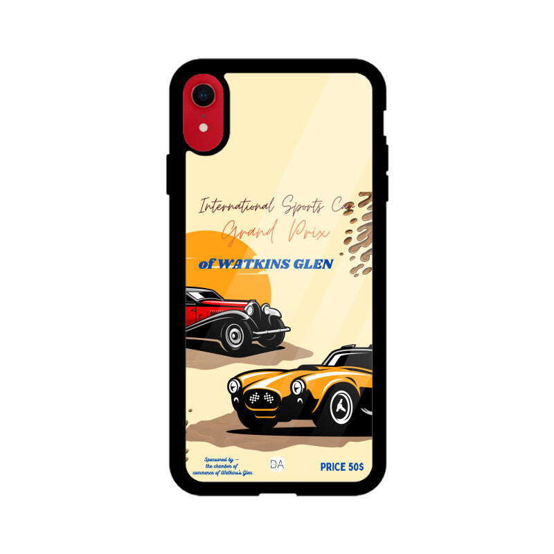 Int Grand Prix Beige Design Case For iPhone