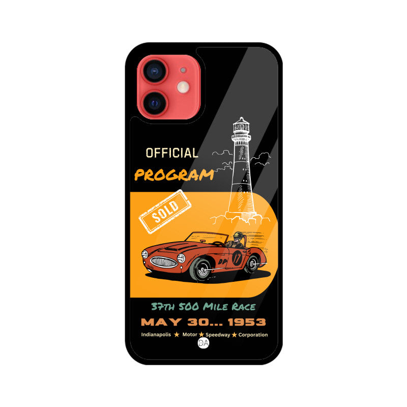 Vintage Car- Black Design Case For iPhone