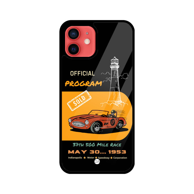 Vintage Car- Black Design Case For iPhone