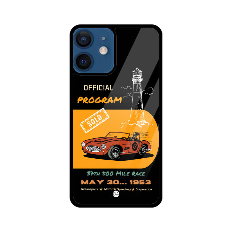 Vintage Car- Black Design Case For iPhone