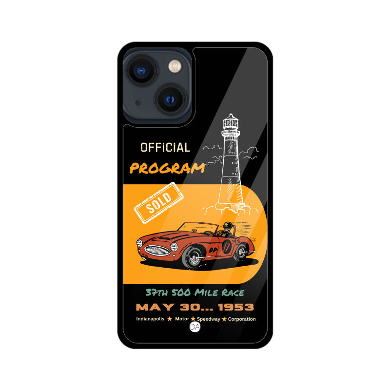 Vintage Car- Black Design Case For iPhone