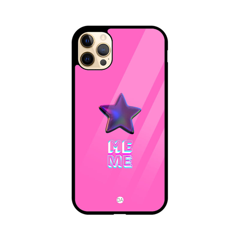 Star Me Blush Pink Design Case For iPhone