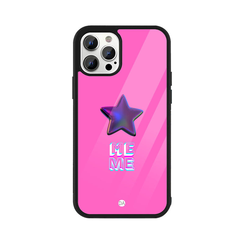 Star Me Blush Pink Design Case For iPhone
