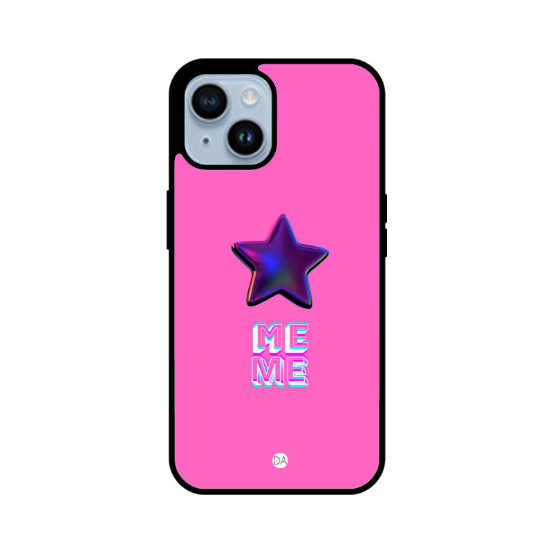 Star Me Blush Pink Design Case For iPhone