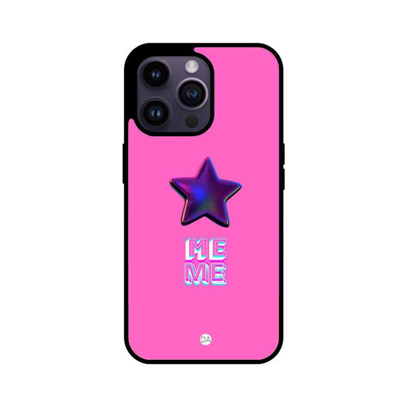 Star Me Blush Pink Design Case For iPhone