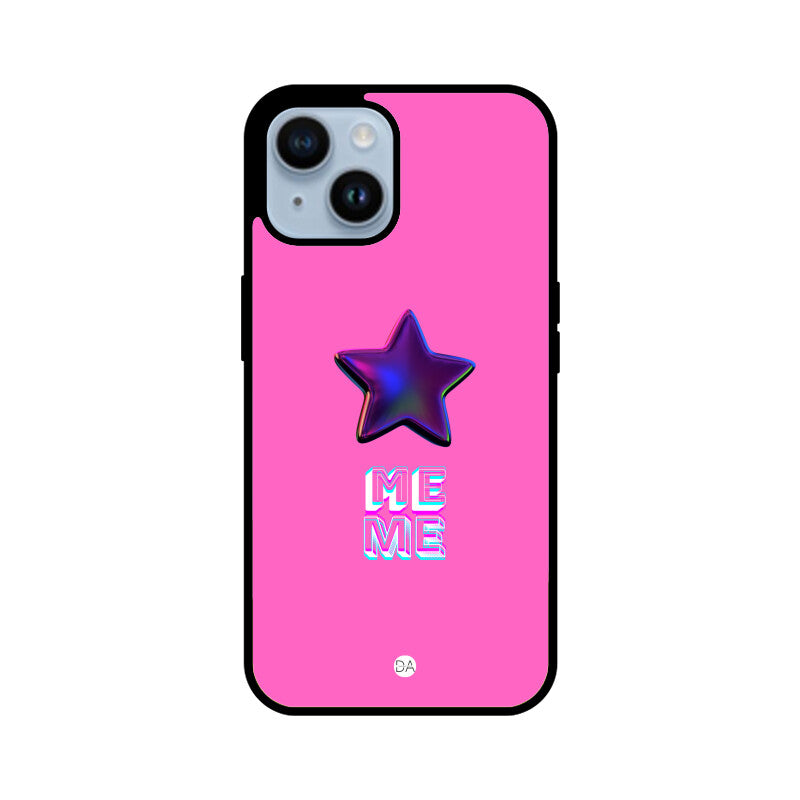 Star Me Blush Pink Design Case For iPhone