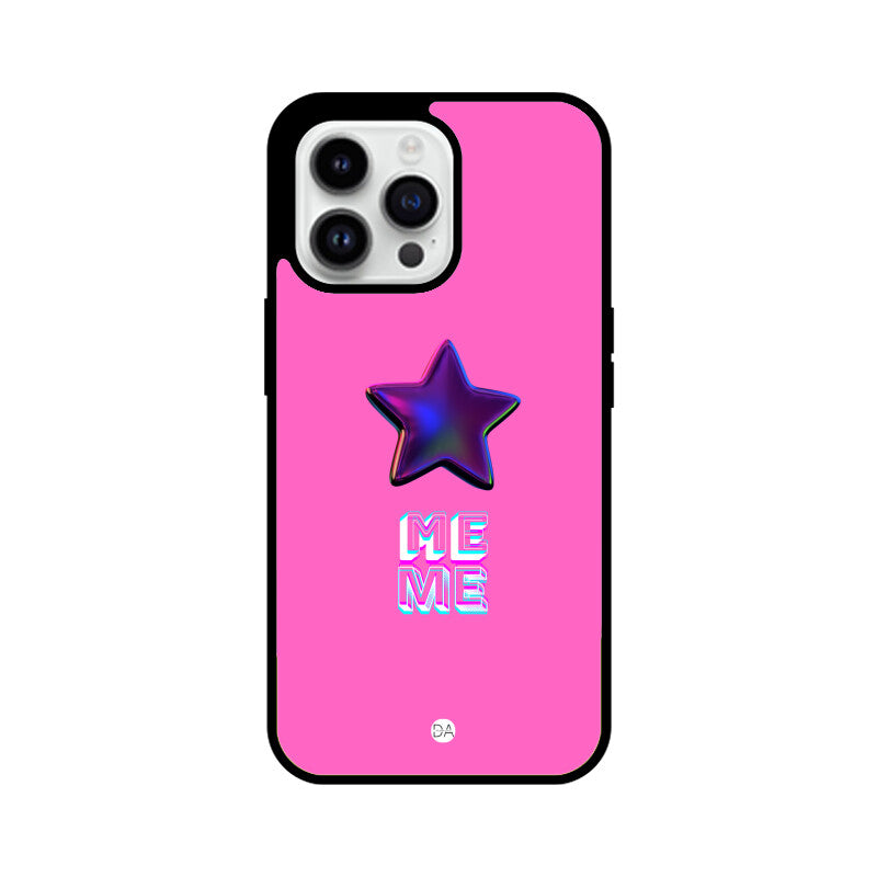 Star Me Blush Pink Design Case For iPhone