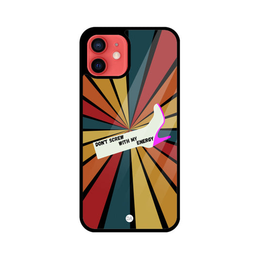 Energy Quote Multicolour Design Case Cover For iPhone | Dhukeri Arts