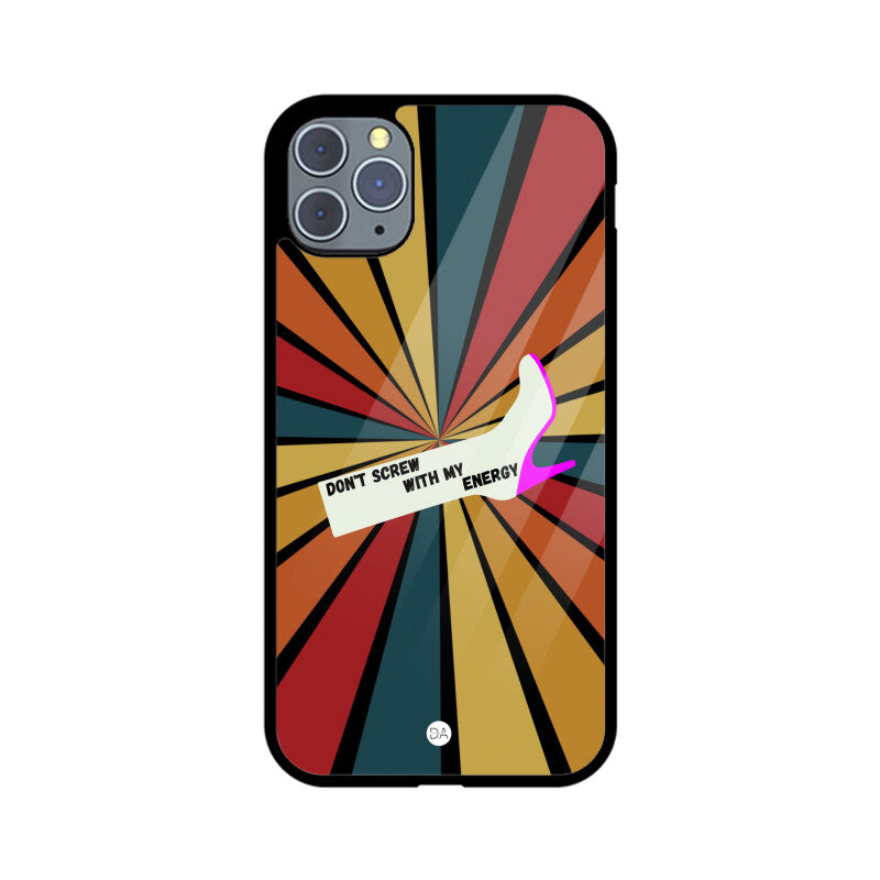 Energy Quote Multicolour Design Case Cover For iPhone | Dhukeri Arts