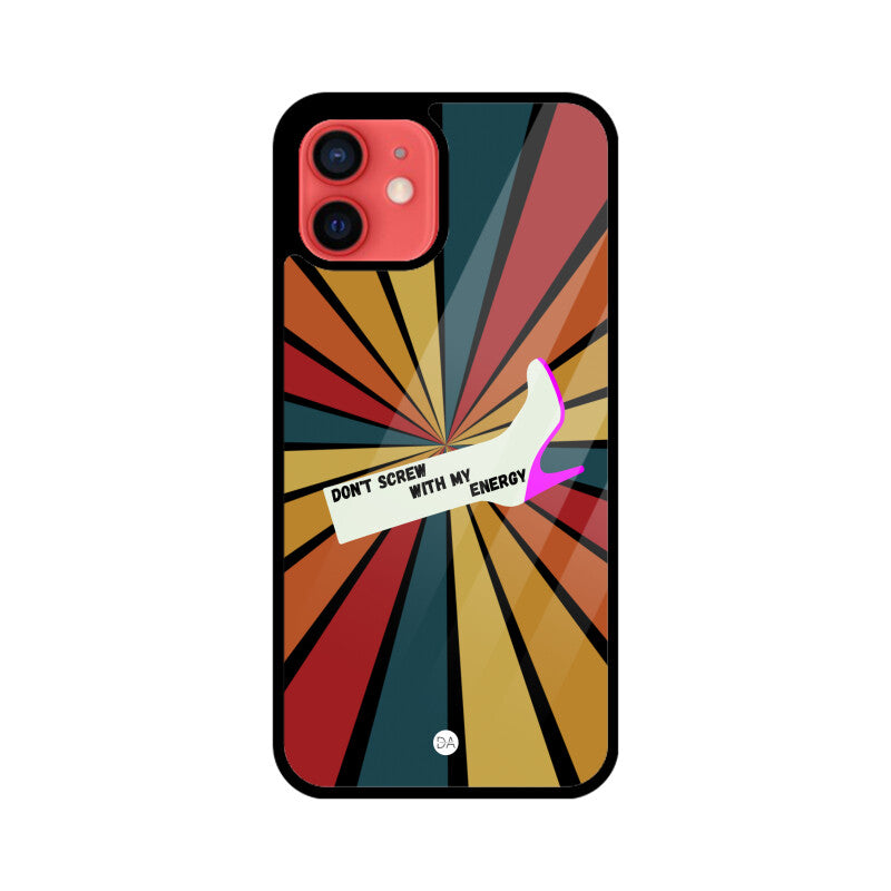 Energy Quote Multicolour Design Case Cover For iPhone | Dhukeri Arts