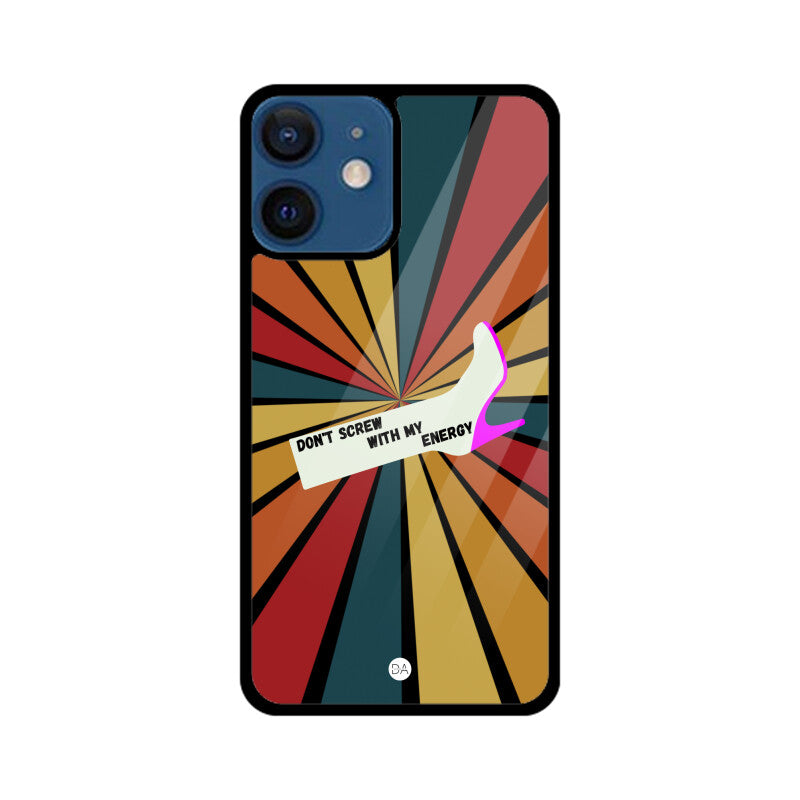 Energy Quote Multicolour Design Case Cover For iPhone | Dhukeri Arts