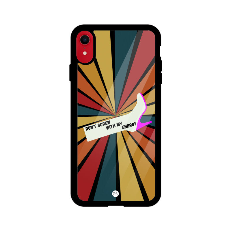 Energy Quote Multicolour Design Case Cover For iPhone | Dhukeri Arts