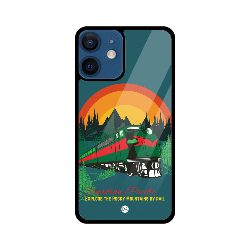 Canadian Train Design Case Cover For iPhone | Dhukeri Arts