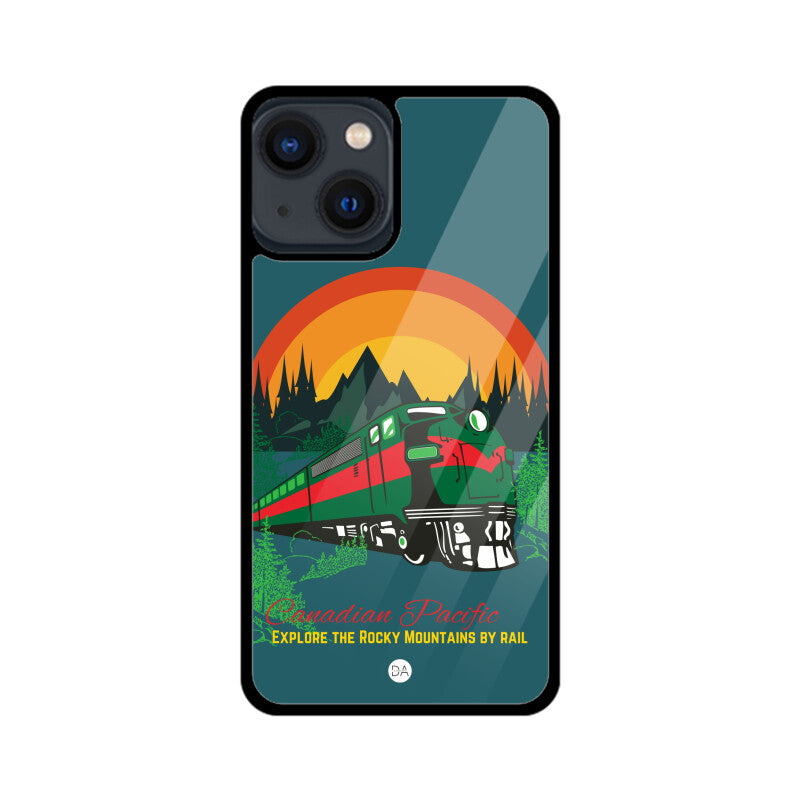 Canadian Train Design Case Cover For iPhone | Dhukeri Arts