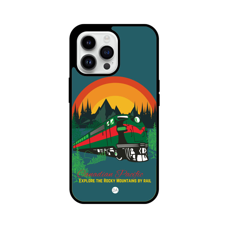 Canadian Train Design Case Cover For iPhone | Dhukeri Arts