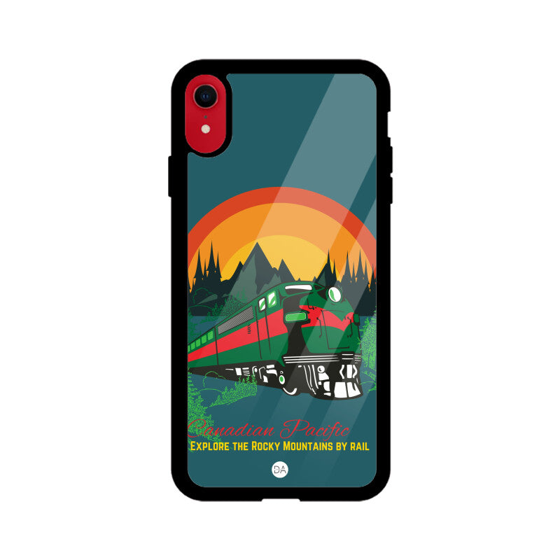 Canadian Train Design Case Cover For iPhone | Dhukeri Arts