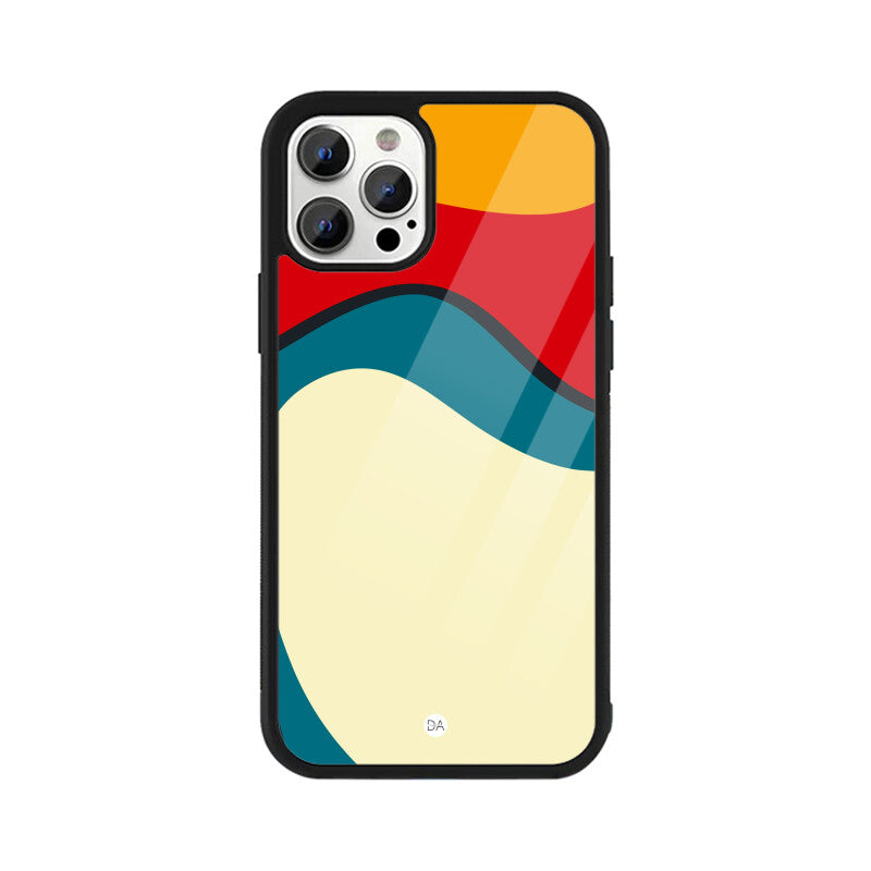 Abstract Colors Lava Design Case For iPhone