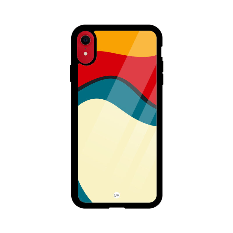 Abstract Colors Lava Design Case For iPhone