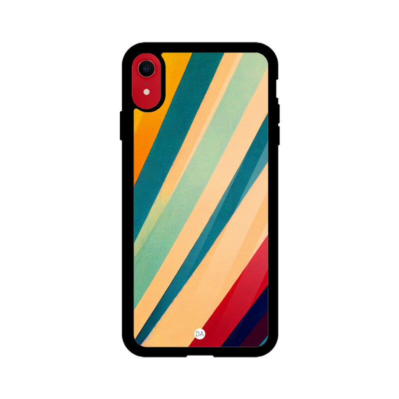 Abstract Crimson Wave Design Case For iPhone