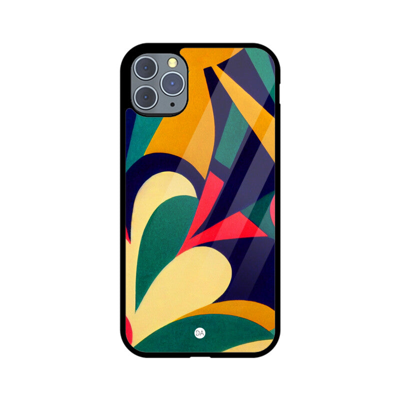 Abstract Orange Ace Design Case For iPhone