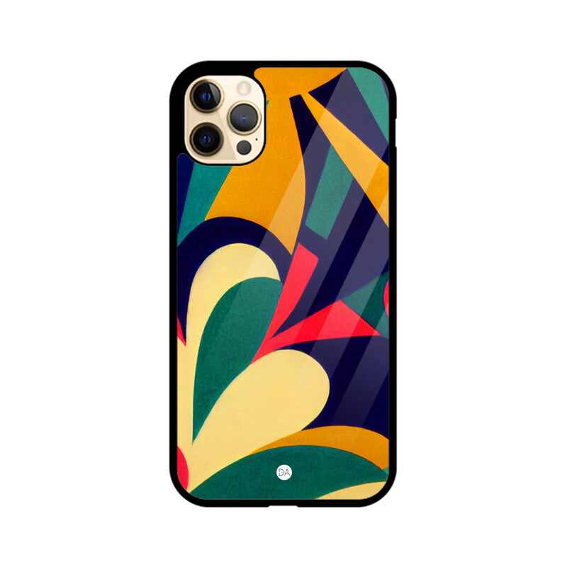 Abstract Orange Ace Design Case For iPhone