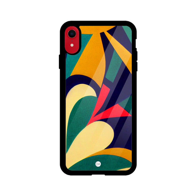 Abstract Orange Ace Design Case For iPhone