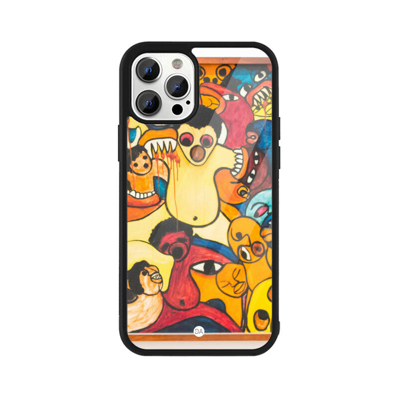 Abstract Painting Zoro Design Case For iPhone