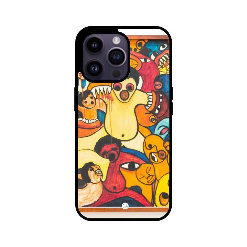 Abstract Painting Zoro Design Case For iPhone