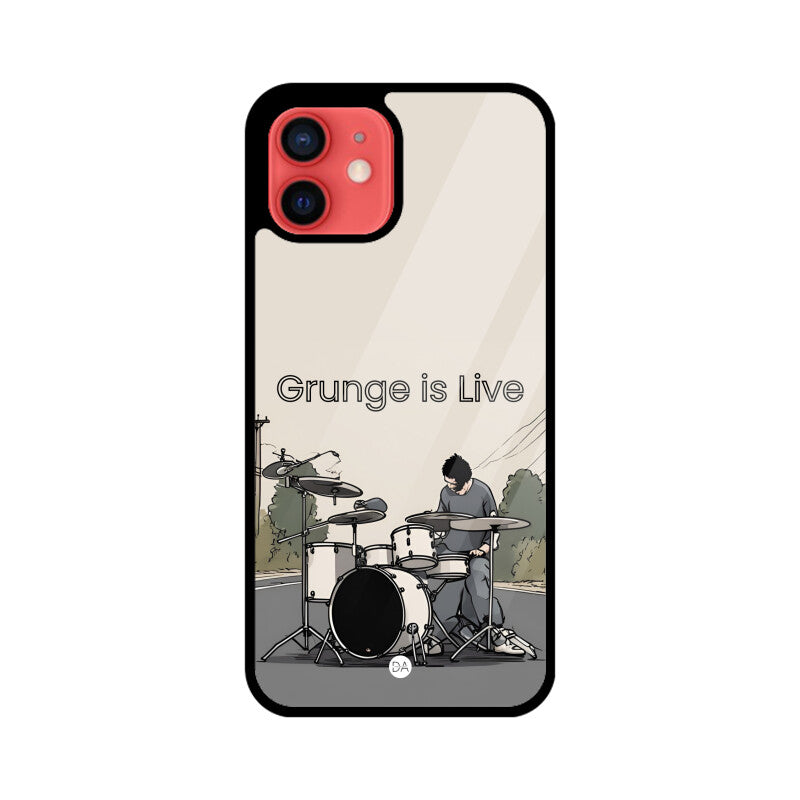 Drums Grunge Design Case Cover For iPhone | Dhukeri Arts