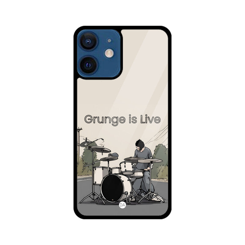 Drums Grunge Design Case Cover For iPhone | Dhukeri Arts