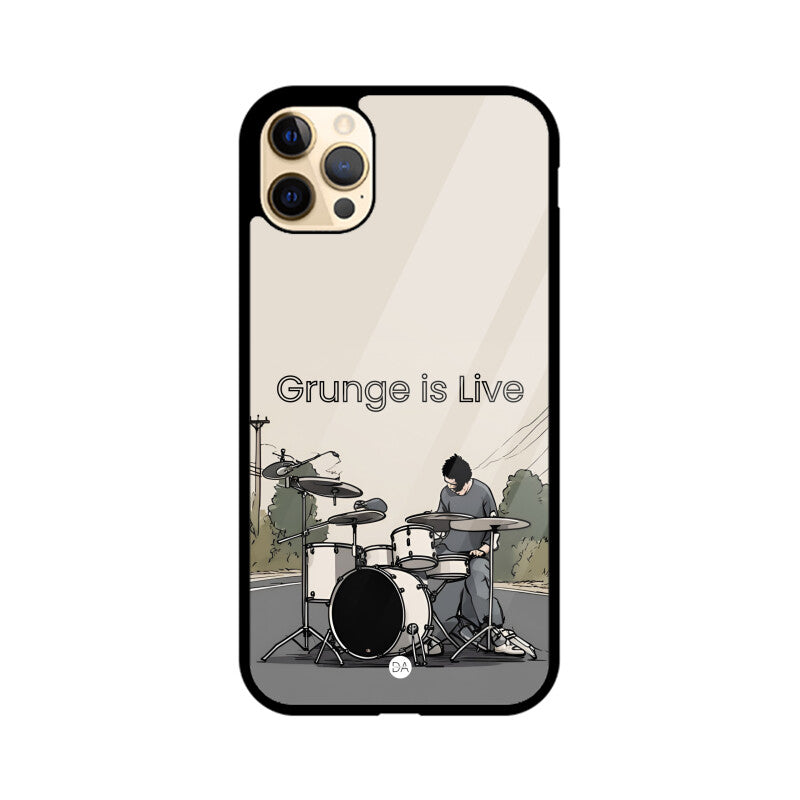 Drums Grunge Design Case Cover For iPhone | Dhukeri Arts