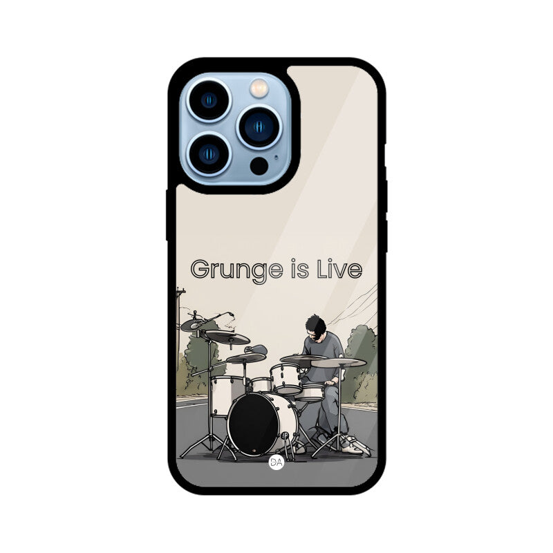 Drums Grunge Design Case Cover For iPhone | Dhukeri Arts