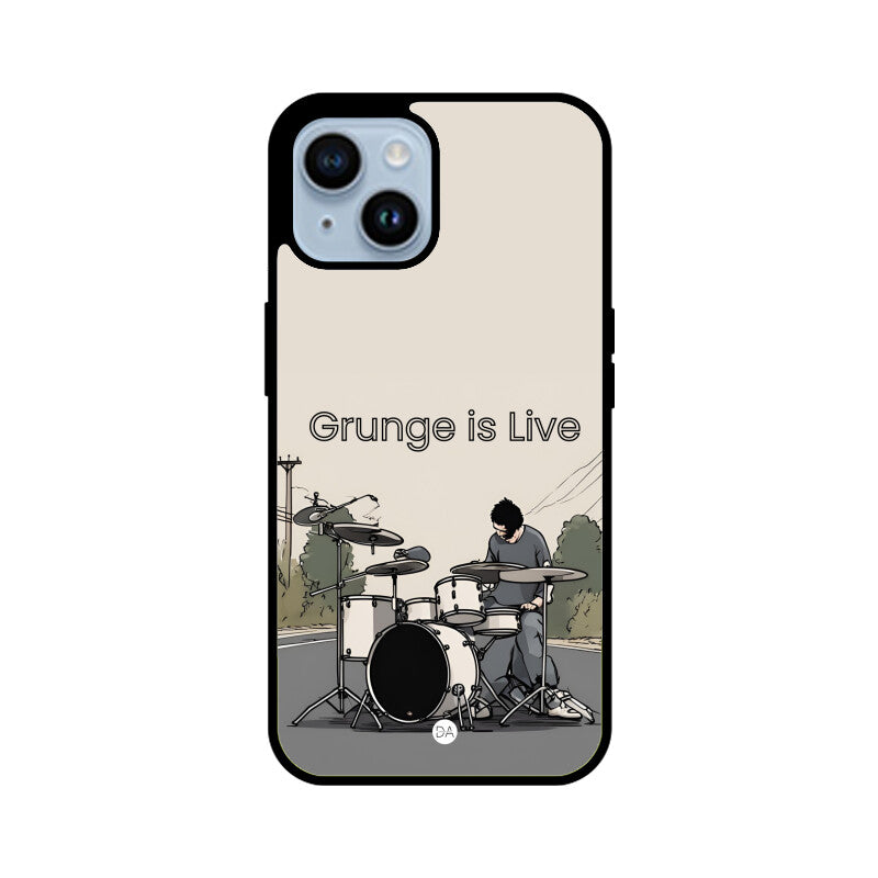 Drums Grunge Design Case Cover For iPhone | Dhukeri Arts