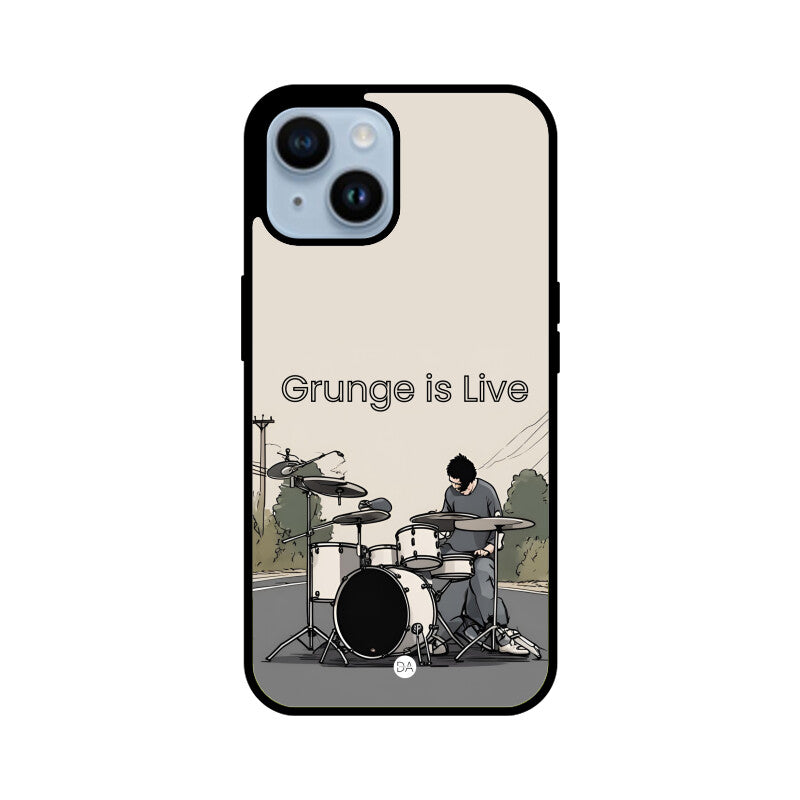 Drums Grunge Design Case Cover For iPhone | Dhukeri Arts