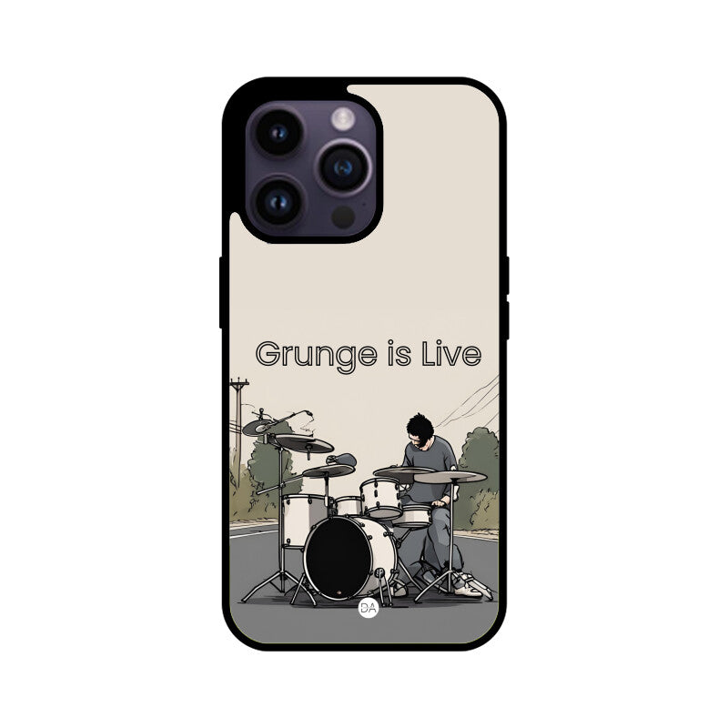 Drums Grunge Design Case Cover For iPhone | Dhukeri Arts